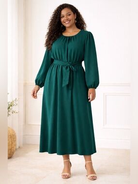 SHEIN Dress. Green. XL. Excellent condition.